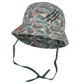 Green-Brown-Black - Front - Jurassic Park Camo Bucket Hat