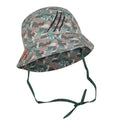 Green-Brown-Black - Back - Jurassic Park Camo Bucket Hat