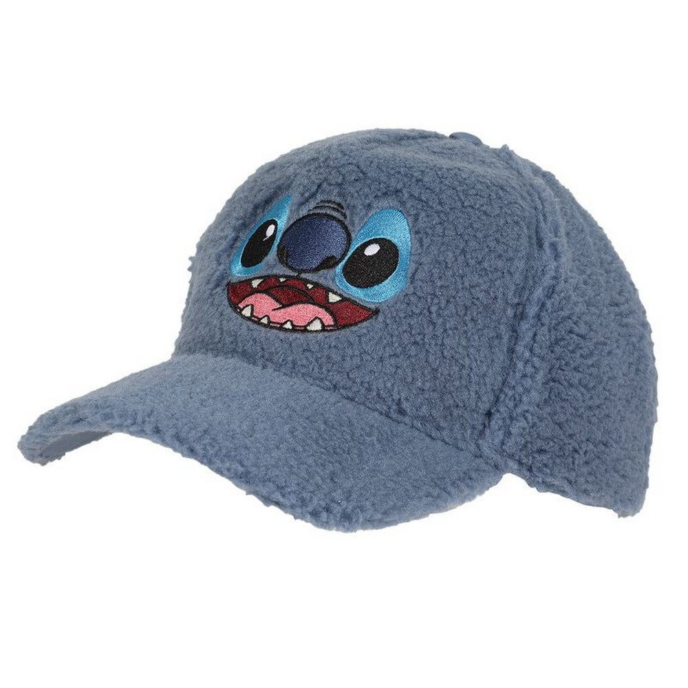 Blue - Side - Lilo & Stitch Bouclé Baseball Cap