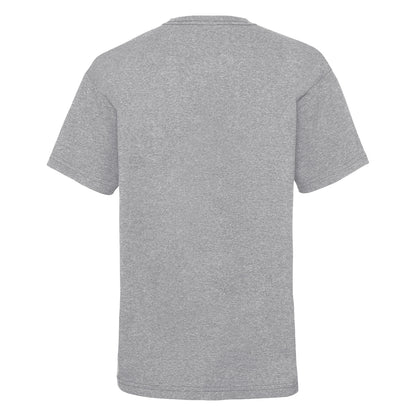 Heather Grey - Back - Pokemon Childrens-Kids Pokeball T-Shirt