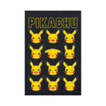 Black - Side - Pokemon Childrens-Kids Pikachu T-Shirt