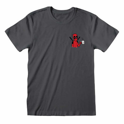 Light Graphite - Front - Deadpool Unisex Adult I Like Me T-Shirt