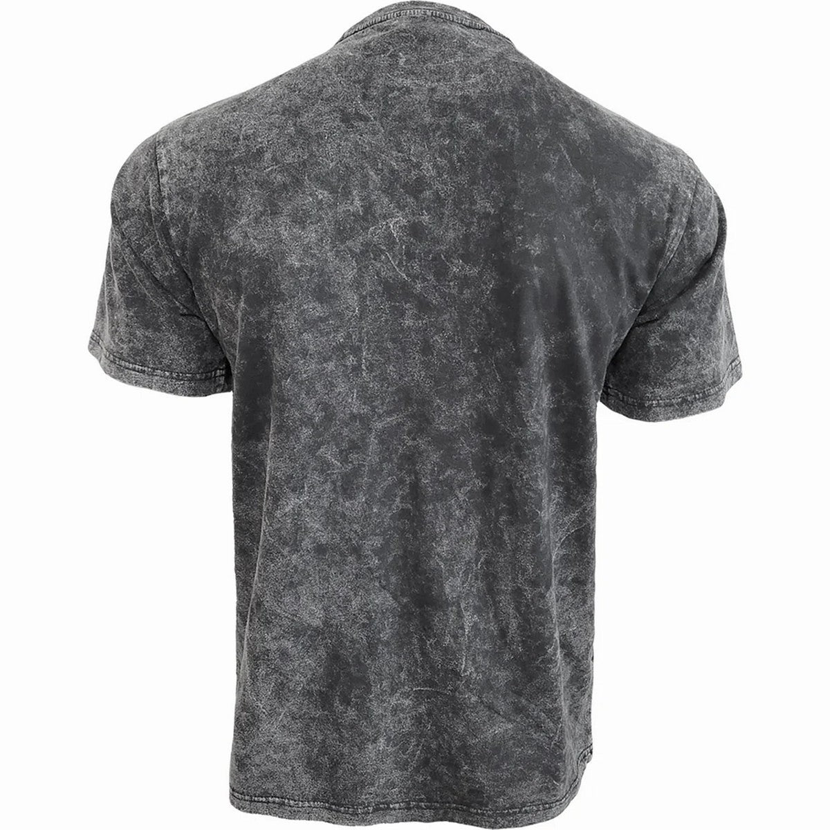 Black - Back - Spiral Direct Unisex Adult Acid Wash T-Shirt