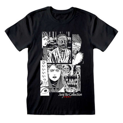 Black - Front - Junji-Ito Unisex Adult Undead T-Shirt