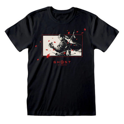 Black - Front - Ghost Of Tsushima Unisex Adult Breeze T-Shirt