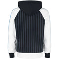 Black - Back - Playstation Unisex Adult Striped Logo Hoodie