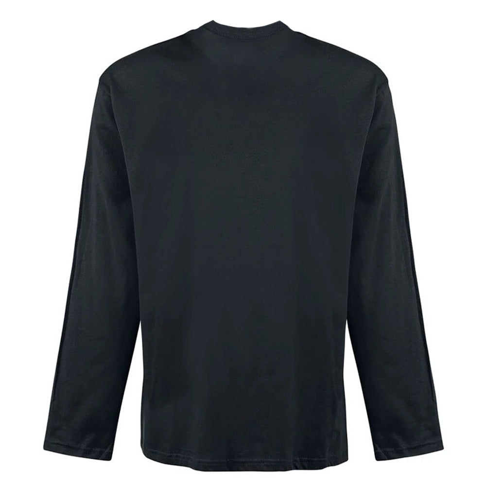 Black - Back - Playstation Unisex Adult Logo Long-Sleeved Sweatshirt