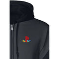 Black - Back - Playstation Unisex Adult Classic Logo Hoodie