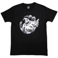 Black - Front - The Nightmare Before Christmas Unisex Adult Roll Ooogie Boogie T-Shirt