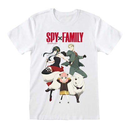 White - Front - Spy x Family Unisex Adult Anya Forger T-Shirt