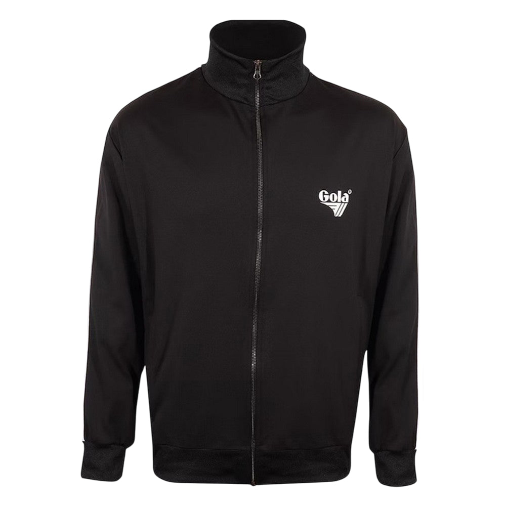 Black - Front - Gola Unisex Adult Logo Tricot Zipped Jacket