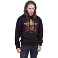 Black-Red - Side - Spiral Direct Unisex Adult Creeping Curse Hoodie