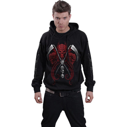 Black - Side - Spiral Direct Unisex Adult Reaperess Hoodie