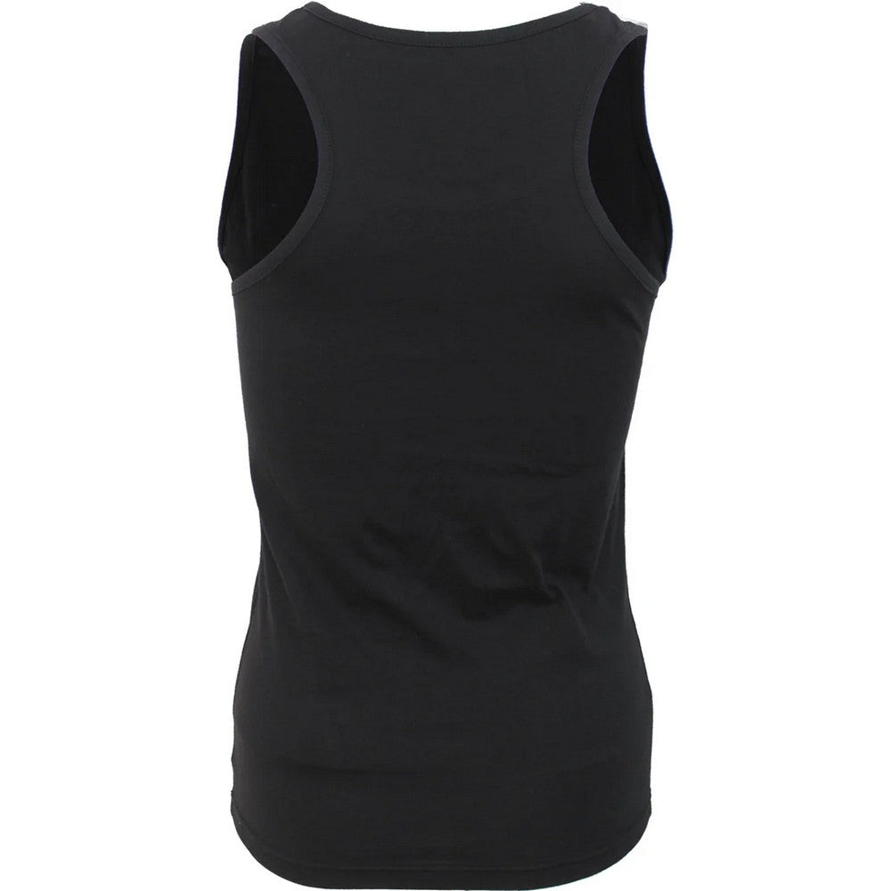Black-Red - Back - Spiral Direct Womens-Ladies Reaperess Tank Top