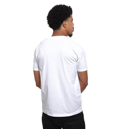 White - Back - Star Wars Unisex Adult Episode 5 Poster T-Shirt
