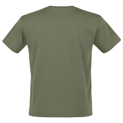 Olive Green - Back - Star Wars The Mandalorian Unisex Adult Grogu Sketch T-Shirt