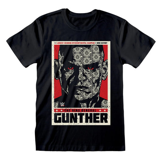 Black - Front - WWE Unisex Adult Gunther T-Shirt