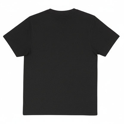 Black - Back - Wednesday Womens-Ladies Nevermore Logo T-Shirt