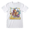 White - Front - Hercules Unisex Adult Group T-Shirt