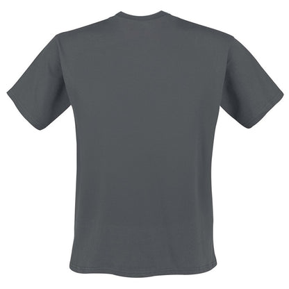 Light Graphite - Back - The Simpsons Unisex Adult Girls Rock T-Shirt