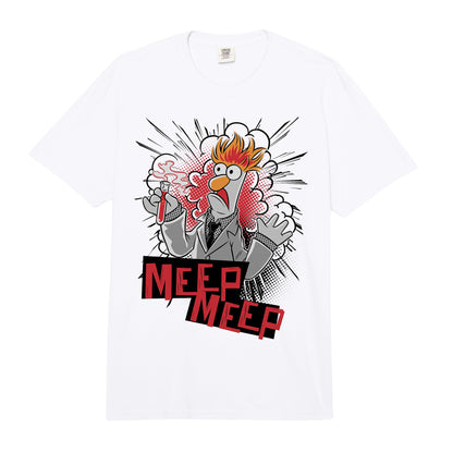 White - Front - The Muppets Unisex Adult Science Meep T-Shirt