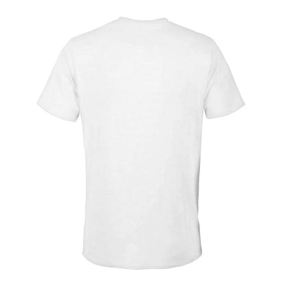 White - Back - The Simpsons Unisex Adult Bart Simpson T-Shirt