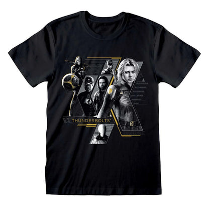 Black - Front - Thunderbolts* Unisex Adult Characters T-Shirt