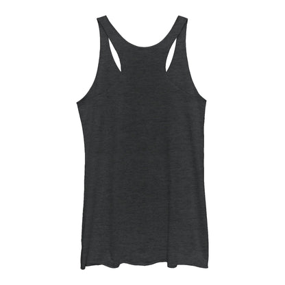 Black - Back - Marvel Comics Womens-Ladies Venom Face Tank Top