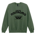 Military Green - Front - Alien Unisex Adult Nostromo Sweatshirt
