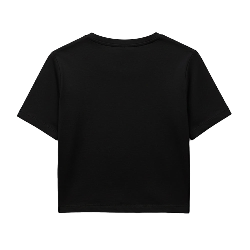Black - Back - Steven Rhodes Unisex Adult BMHex Gang Crop T-Shirt