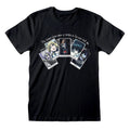 Black - Front - Death Note Unisex Adult Playing Card T-Shirt