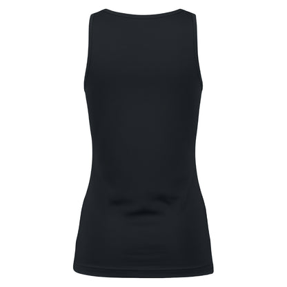 Black - Back - The Lord Of The Rings Womens-Ladies Logo Tank Top