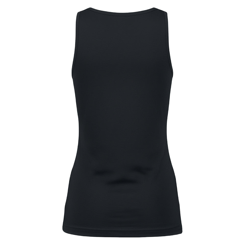 Black - Back - The Lord Of The Rings Womens-Ladies Logo Tank Top