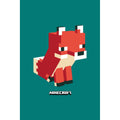 Jade - Back - Minecraft Unisex Adult Foxy T-Shirt