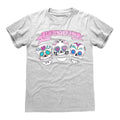 Heather Grey - Front - Harry Potter Unisex Adult Honeydukes Skulls T-Shirt