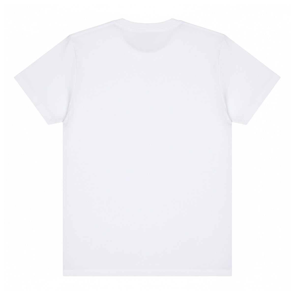 White - Back - Jaws Unisex Adult Splatter T-Shirt
