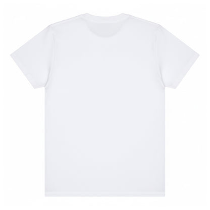 White - Back - Jaws Unisex Adult Splatter T-Shirt