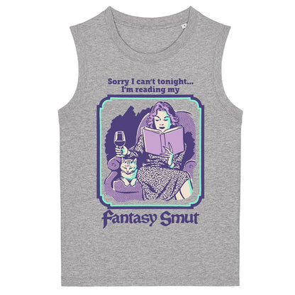 Heather Grey - Front - Steven Rhodes Womens-Ladies Fantasy Smut Tank Top