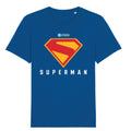 Cobalt Blue - Front - Superman Unisex Adult 2025 Classic Logo T-Shirt
