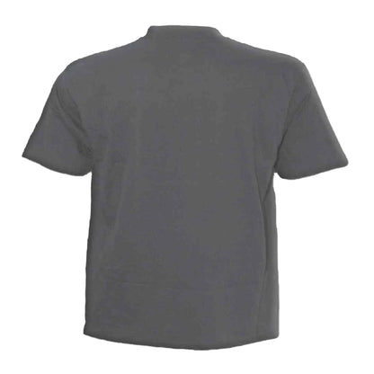 Grey - Back - Spiral Direct Unisex Adult T-Shirt