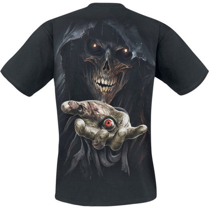 Black - Back - Spiral Direct Unisex Adult Evil Eye T-Shirt