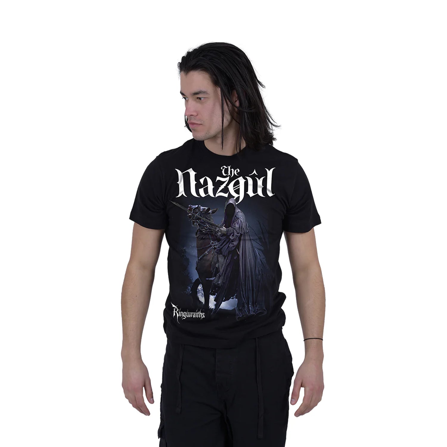 Black - Back - Lord Of The Rings Unisex Adult The Nazgul Ringwraiths T-Shirt