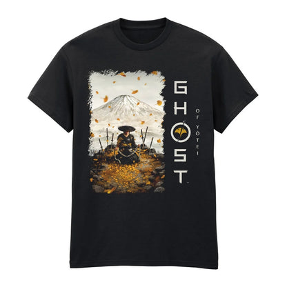 Black - Front - Ghost Of Yotei Unisex Adult Poster T-Shirt
