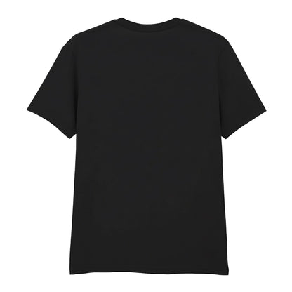 Black - Back - Coraline Unisex Adult Moon Poster T-Shirt