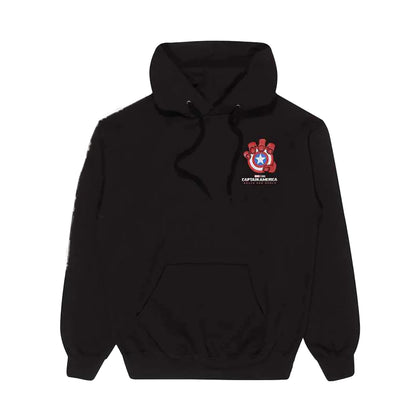 Black-Red - Front - Captain America: Brave New World Unisex Adult Hoodie