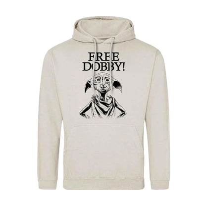 Natural - Front - Harry Potter Unisex Adult Free Dobby Hoodie