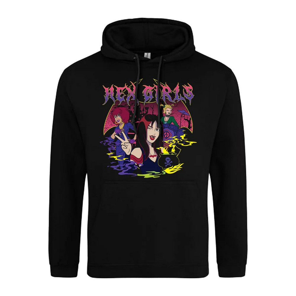 Black - Front - Scooby Doo Unisex Adult Hoodie