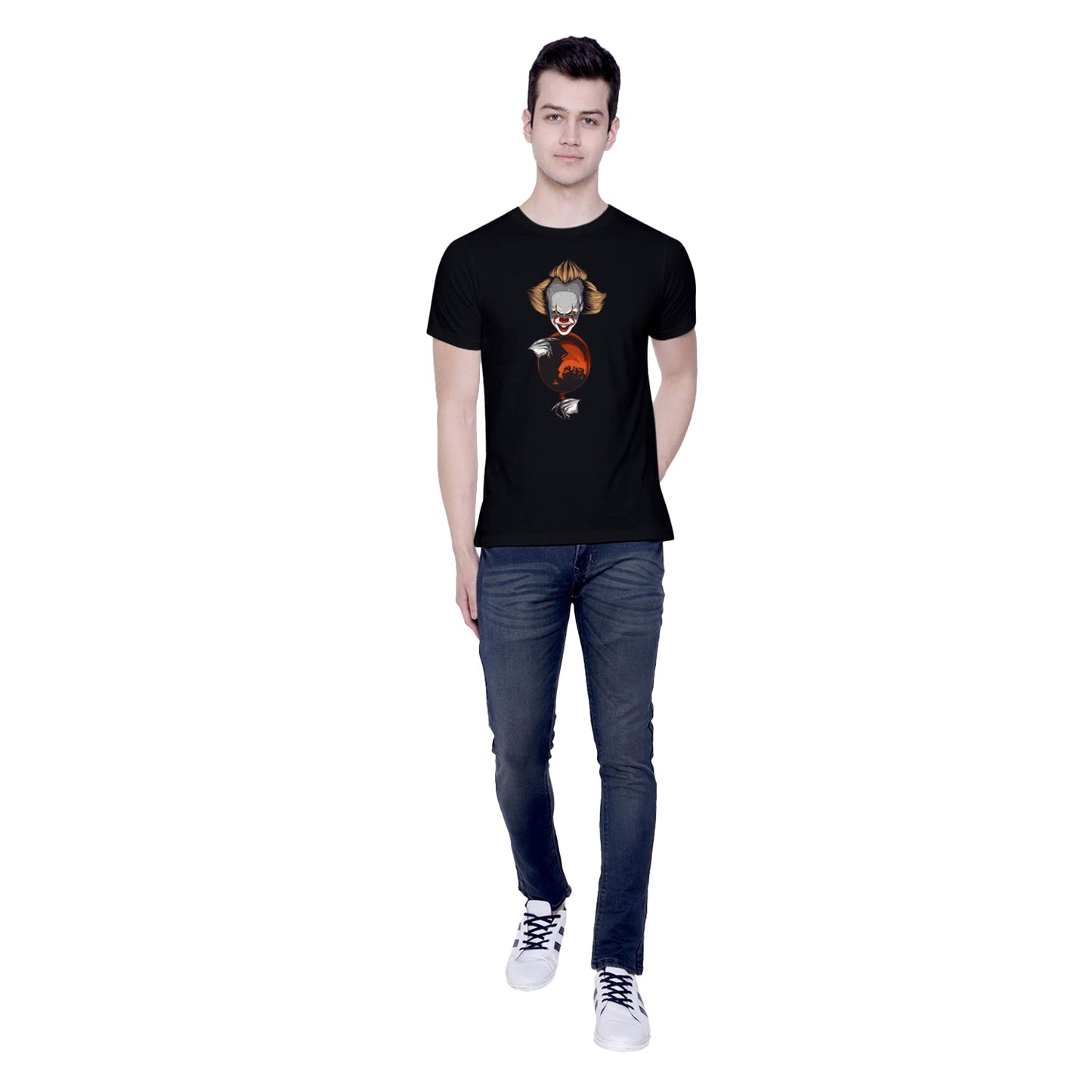 Black - Lifestyle - It Unisex Adult Pennywise T-Shirt