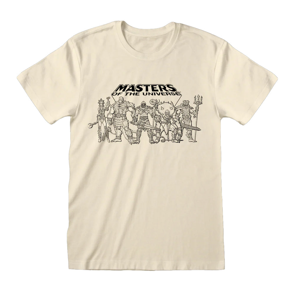 Natural - Front - He-Man Unisex Adult Villains T-Shirt