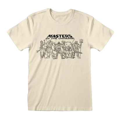 Natural - Front - He-Man Unisex Adult Villains T-Shirt